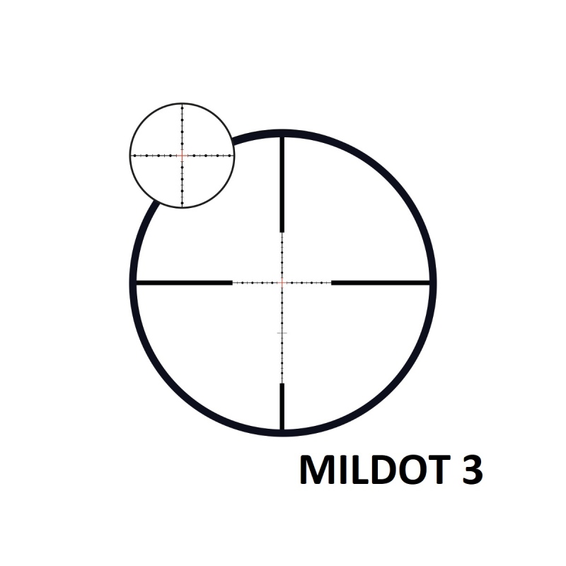 Optika6 5-30x56 RD FFP - MilDot 3