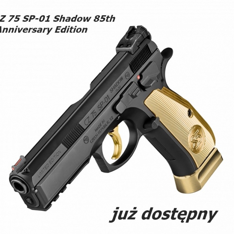 Pistolet CZ 75 SP-01 Shadow kal. 9mm Luger - wersja limitowana