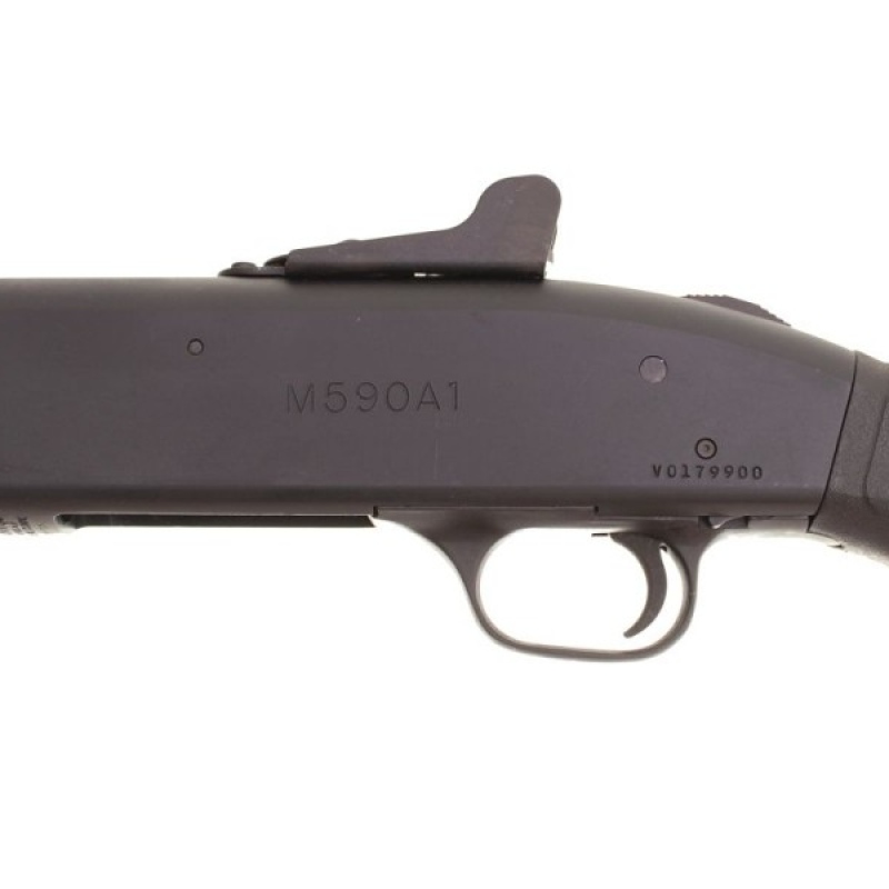 Strzelba powtarzalna MOSSBERG 590A1 kal. 12/76, XS Ghost Ring, parkeryzowana