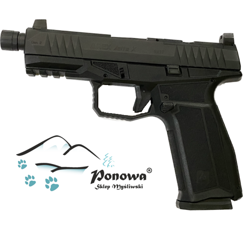 Pistolet AREX DELTA X TACTICAL BLACK