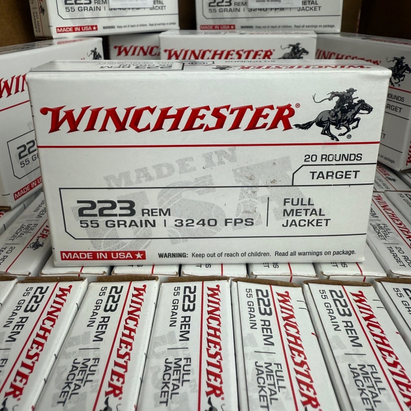WINCHESTER kal.223 Rem FMJ, 55GR