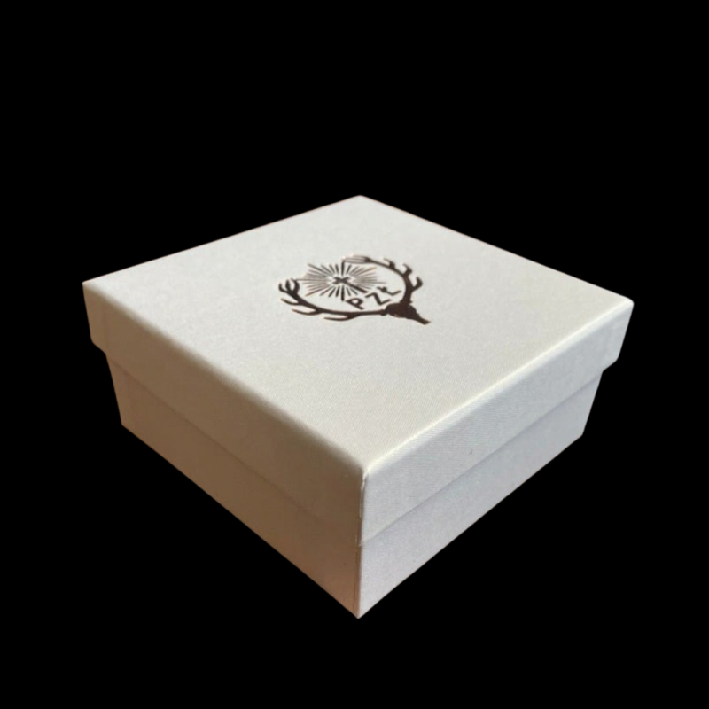 Bransoletka z logo PZŁ kolor ciemny brąz