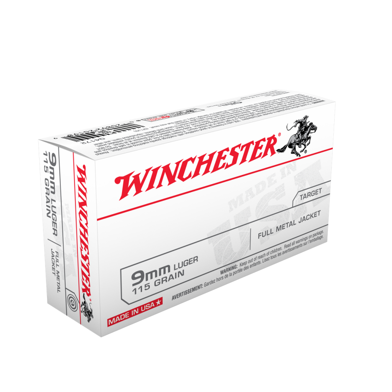 Amunicja WINCHESTER kal.9mm Luger FMJ