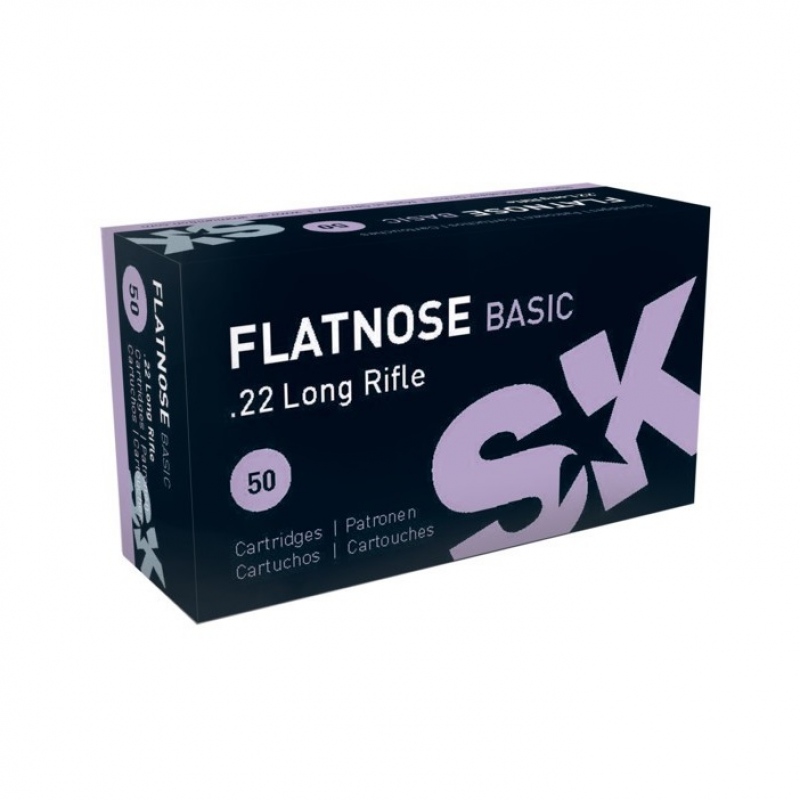 Am.k.sport. LAPUA kal.22LR SK FLATNOSE BASIC ( 50 sztuk )