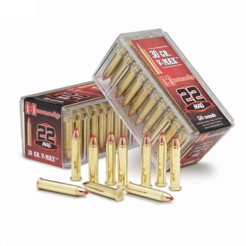 Am.k. HORNADY kal.22WMR V-Max ( 50 sztuk ) 83202